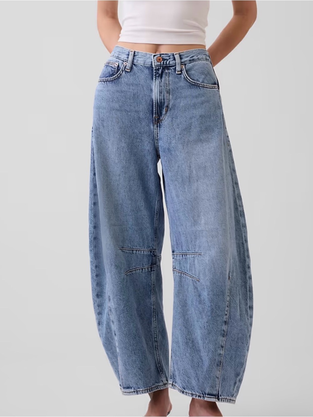 High Rise ultrasoft Horseshoe jeans for Women